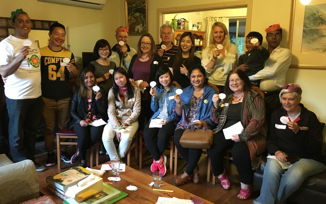 Bundoora Welcome Dinner: A Host’s Perspective