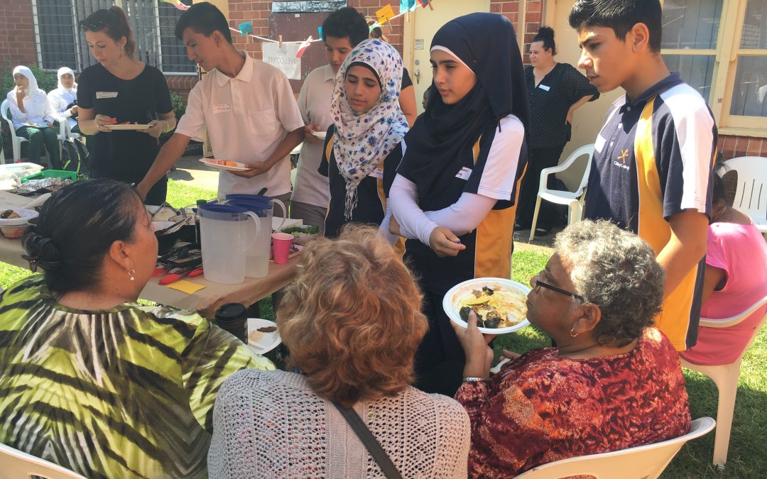 First Peoples and most recent people connect over traditional food
