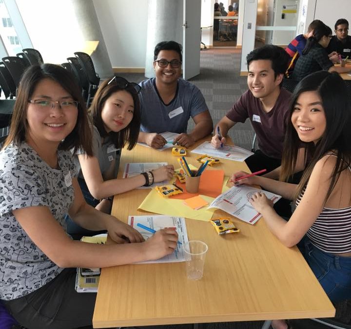 Students “workshop” ideas for Welcome Dinners